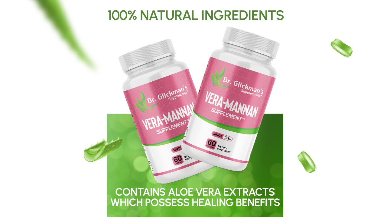 Vera-mannan™ 100% natural ingredients.
